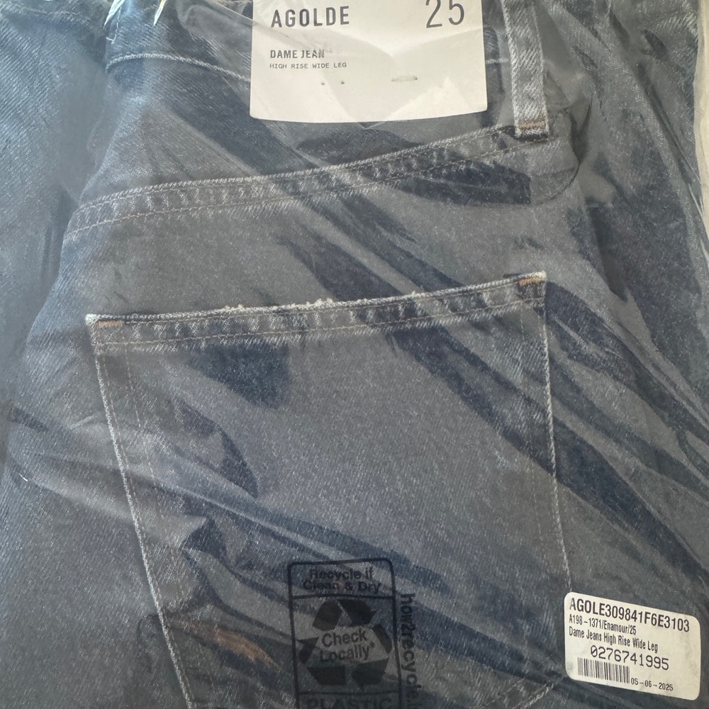 Agolde Dame Jeans size 25